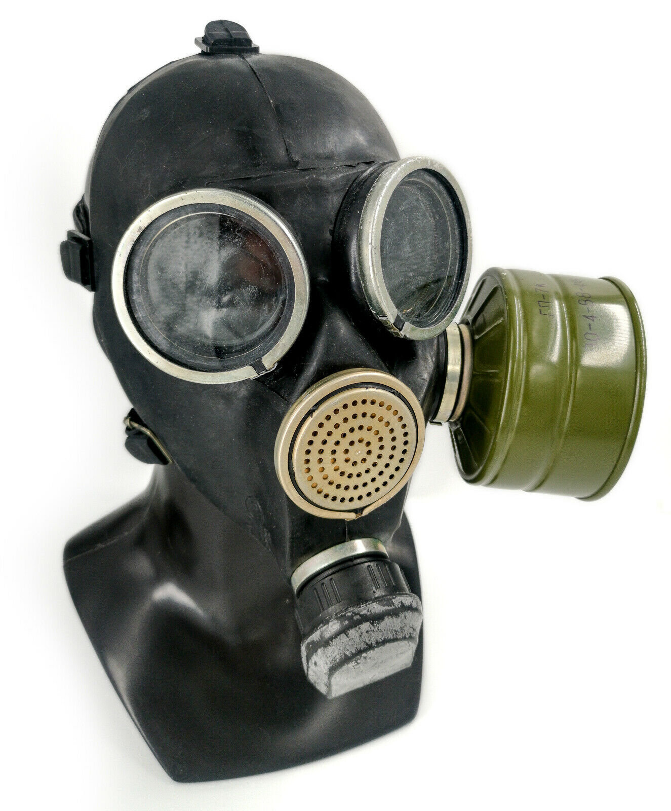 ソ連 赤軍 冷戦期 GP-5 ガスマスク 2個セット（黒）CCCP Soviet Russian Gas Mask GP-7. Black Rubber. New. - Etsy