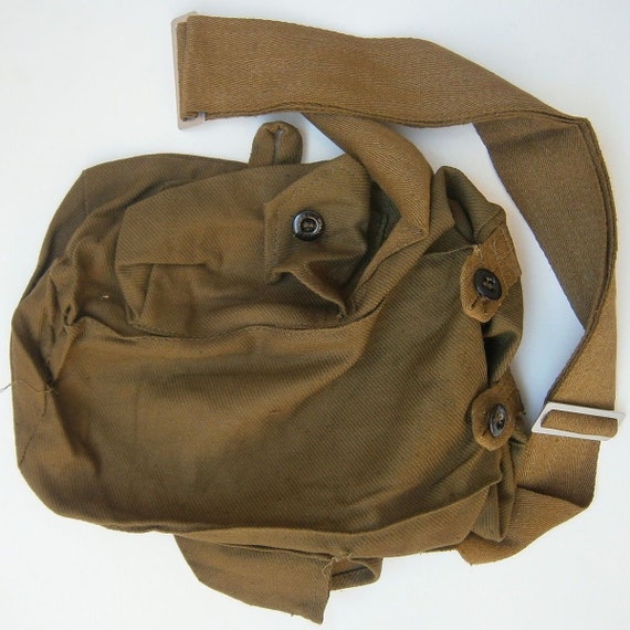 Soviet GP-5 Gas Mask Canvas Bag, Russian Military Shoulder Bag - Etsy
