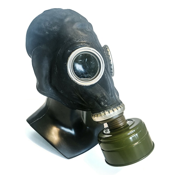 oxiderer morgue En effektiv Gas Mask Gp5 Black ... Ukrainian Army Gas Mask.. Gasmask ... - Etsy