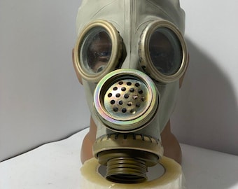 Soviet GP-5M Gas Mask with Bag and Filter - Military Collection