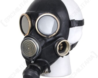 Soviet Military Gas Mask GP-7, Black, New (without Filters) - Etsy