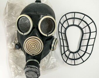 GASMASK 抹殺 7インチ SKELETON RECORDS S.R-001 Vintage Black Gas
