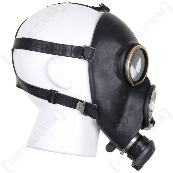 GASMASK 抹殺 7インチ SKELETON RECORDS S.R-001 Vintage Black Gas