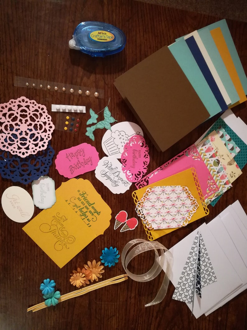 Three month card kit subscription