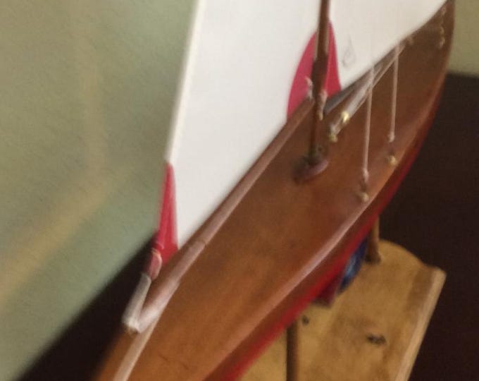 C.A. 1950's Vintage, Historic Sailboat, Pond Boat, Restored, San Francisco Yacht Club