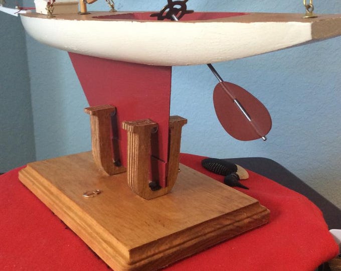 1950's Jacrim Keystone (Very Rare) Vintage, Antique Pond Boat, First Edition, Fully Restored