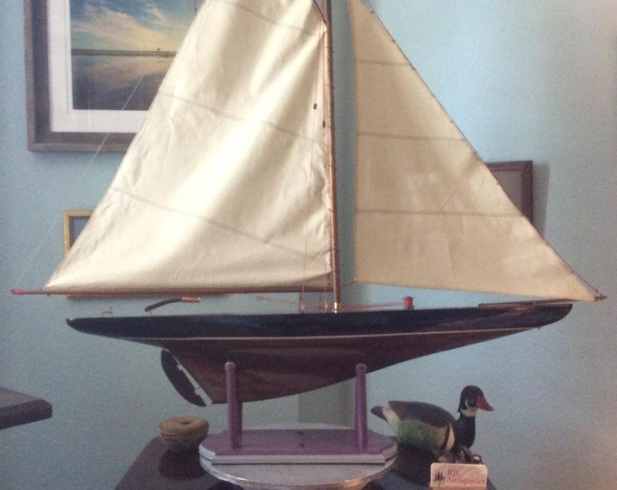 Classic Racing Schooner, Vintage, Restored Sailboat C.A. 1970's