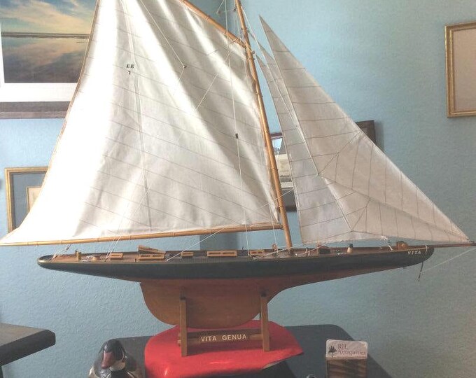 European, Classic, Vintage Sailboat, C.A. 1980's Restored, Genua Italy