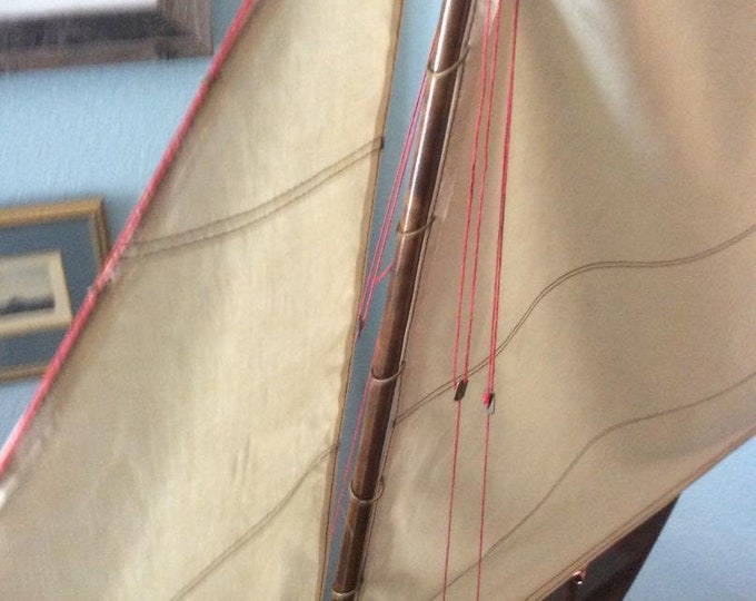 Classic Racing Schooner, Vintage, Restored Sailboat C.A. 1970's