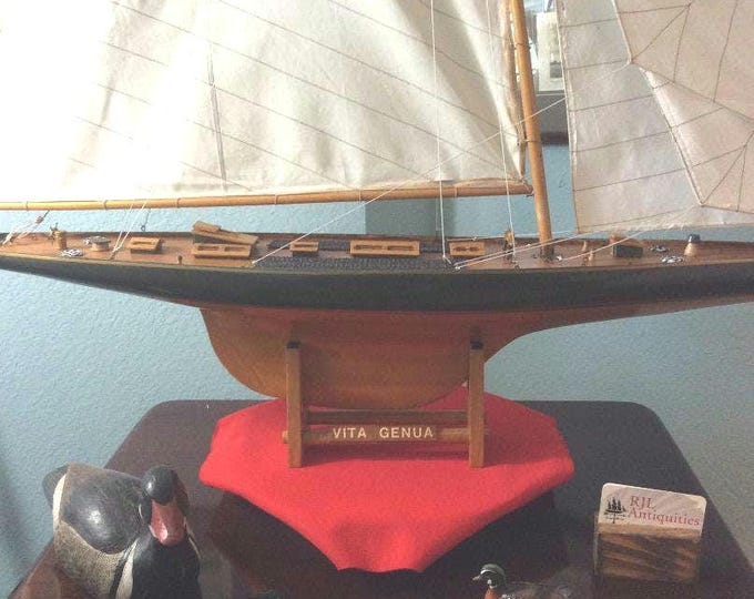 Classic, Vintage Sailboat, C.A. 1980's Restored, Genua Italy