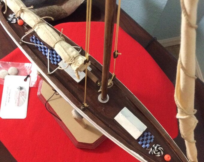 Antique, Classic, Unique Schooner, Sailboat, Restored