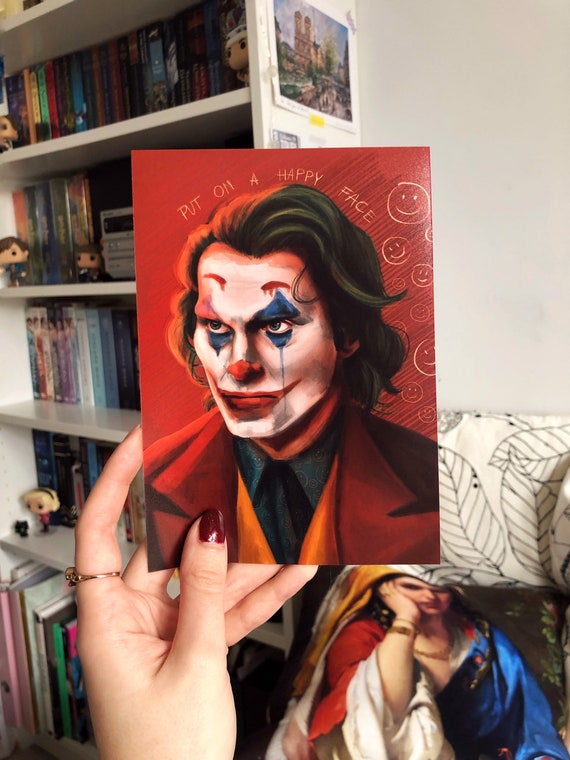 Joker Art Print Etsy
