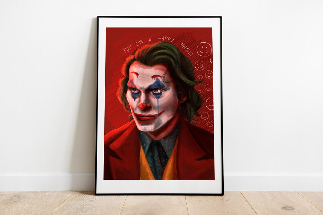 Joker Art Print Etsy