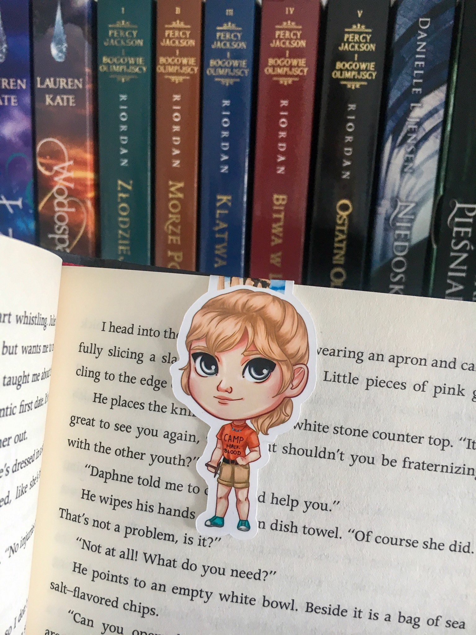 Annabeth Chase Magnetic Bookmark - Etsy