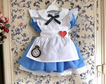 alice in wonderland birthday dress Girl's Alice In Wonderland dress, birthday party 4T US numeric