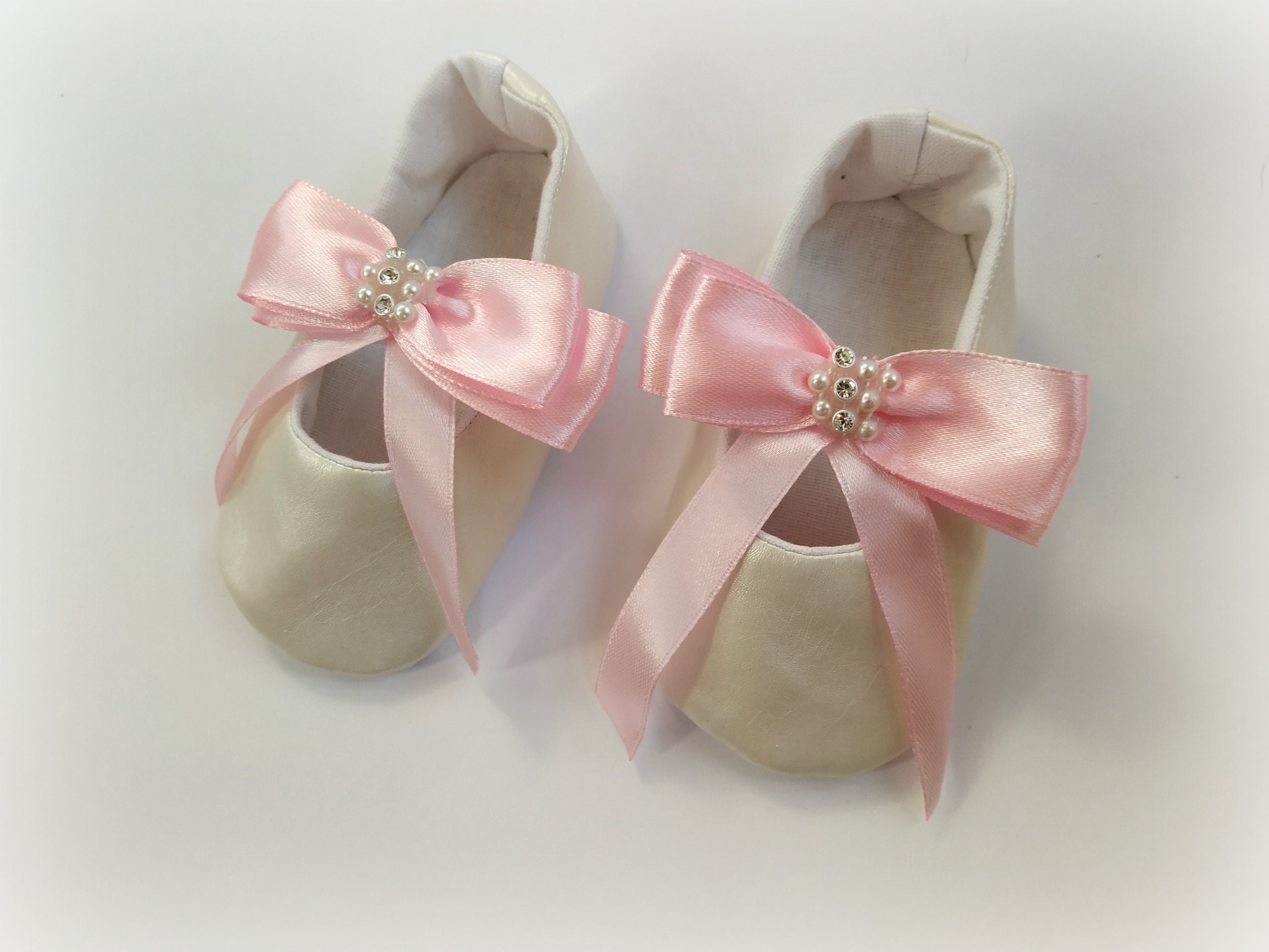 Silver Pink Baby Shoes for New Mom Gift Box Fancy Baby Girl Etsy