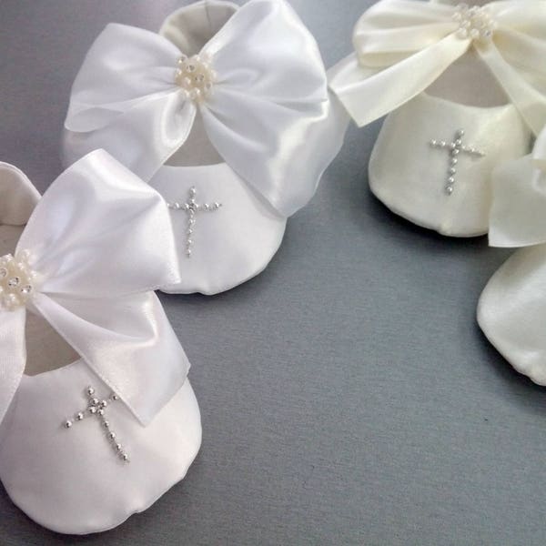 Baptism Shoes Baby Girl Etsy