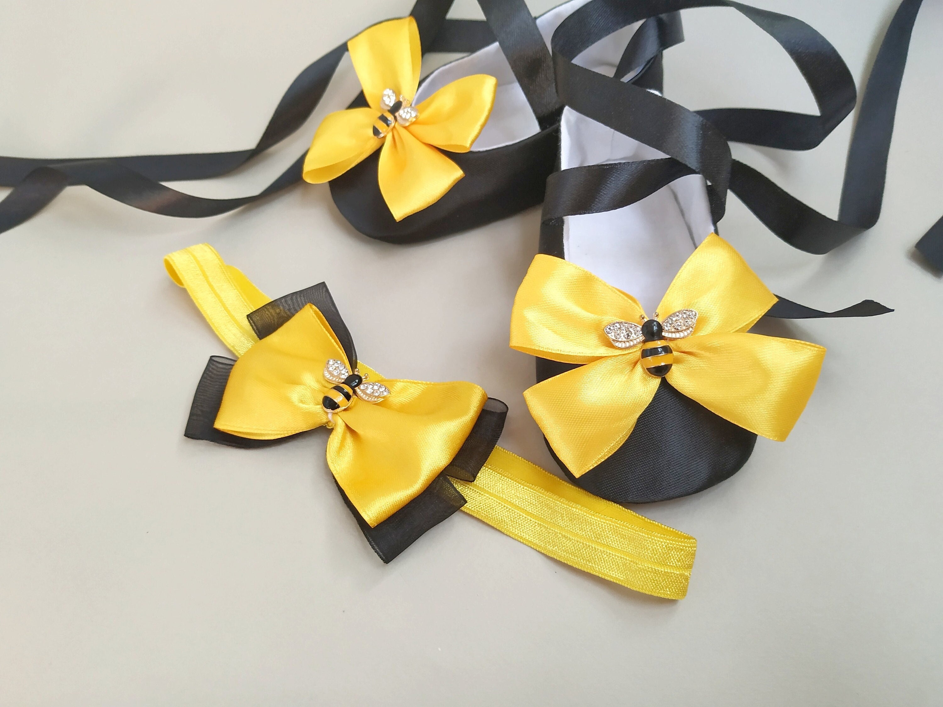 Yellow Satin Mary Janes - Etsy