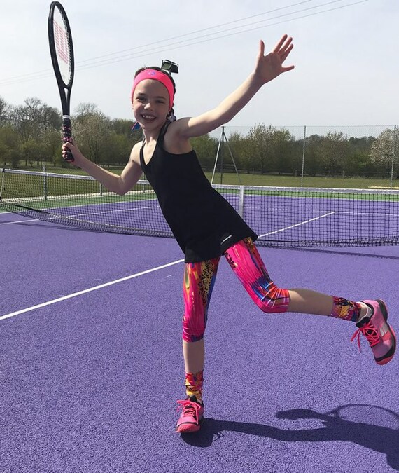 Chicas Tenis Capri Pantalones Simona / Chicas Tenis Leggings | Etsy España