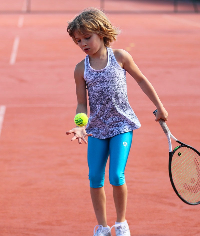 Girls Performance Tennis Capri Pants 