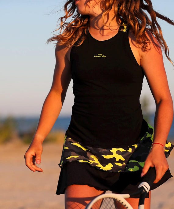 Neon camo skirt hot sale