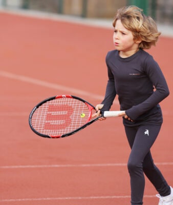 Tennis Training Top and Leggings in Cotton | Girls Tennis Clothes | Girls  Junior Tennis Apparel