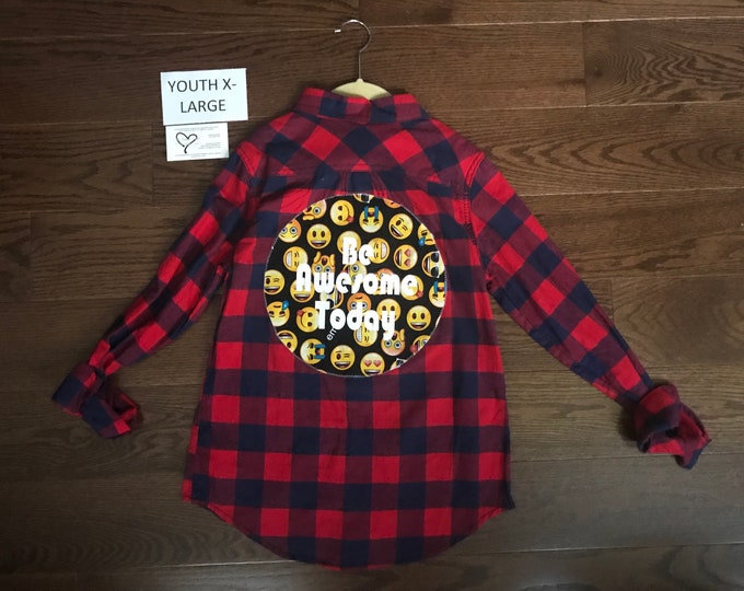 Bleached Flannel, Fall Flannel, Pumpkin Shirt, Festival Wear