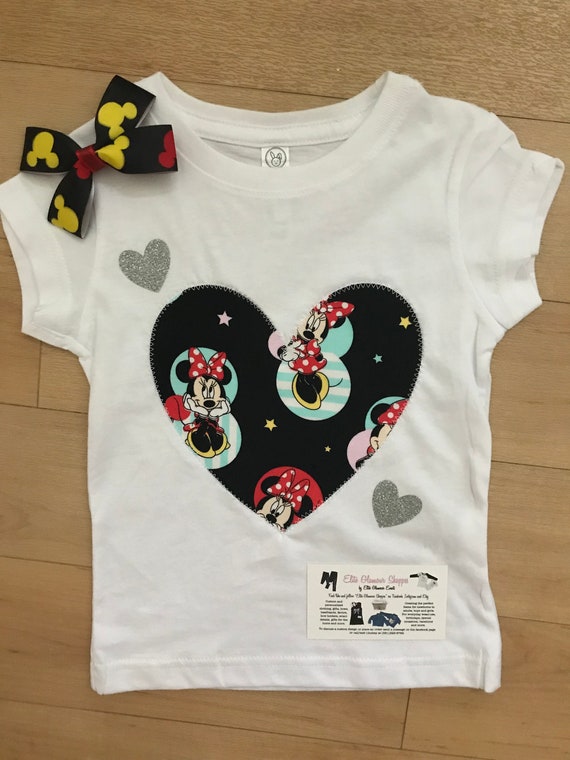 personalized minnie mouse shirt