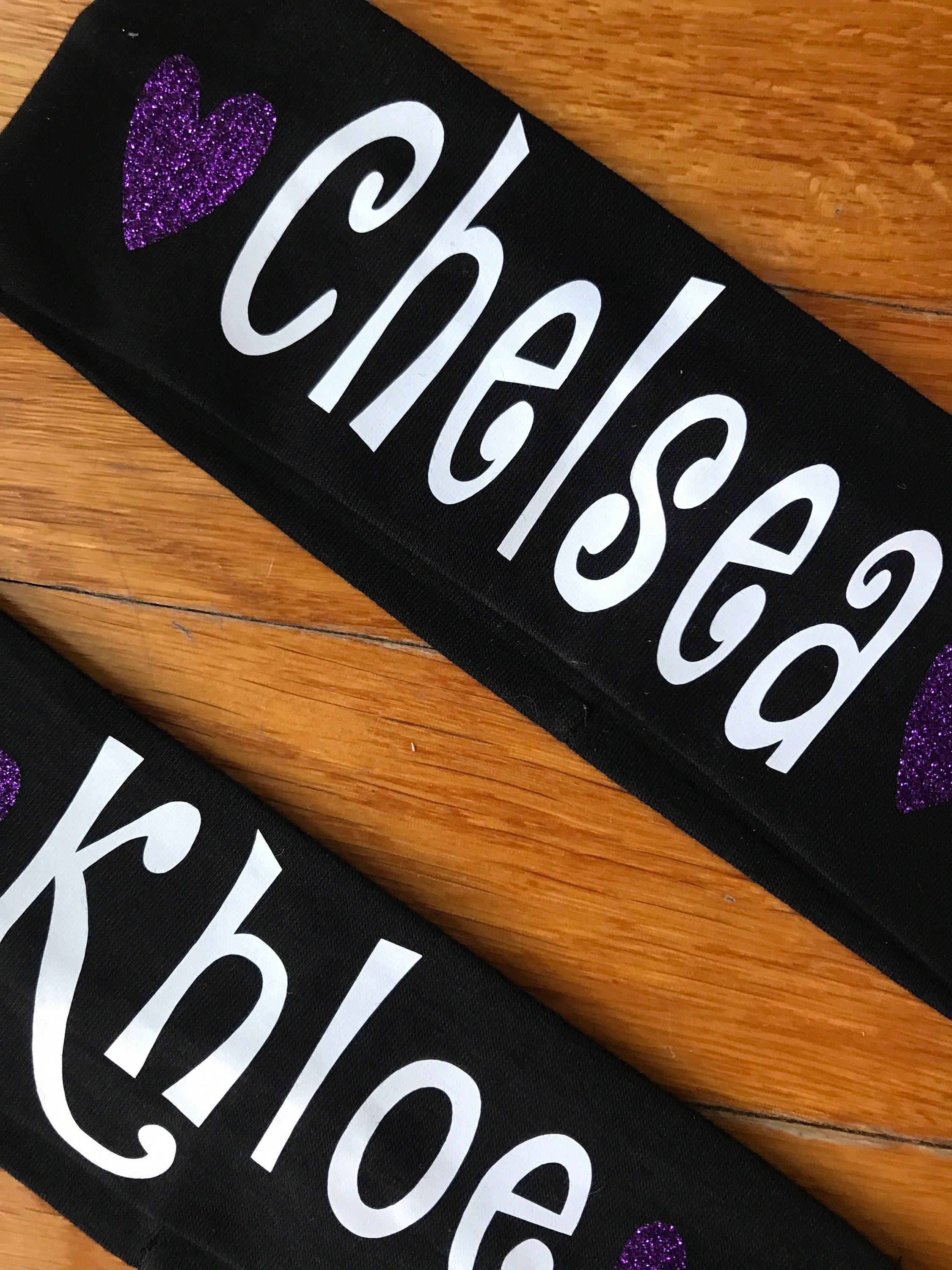 Custom name cotton headbands cotton headbands personalized Etsy.de