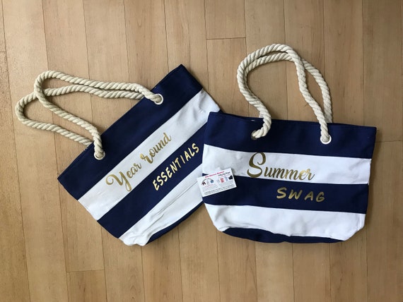 etsy beach tote