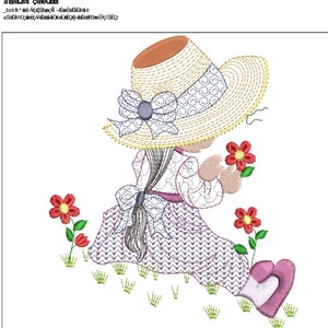 HOLLY Hobbie Machine Embroidery Download 3 Different Sizes 4X4 5X5 ...