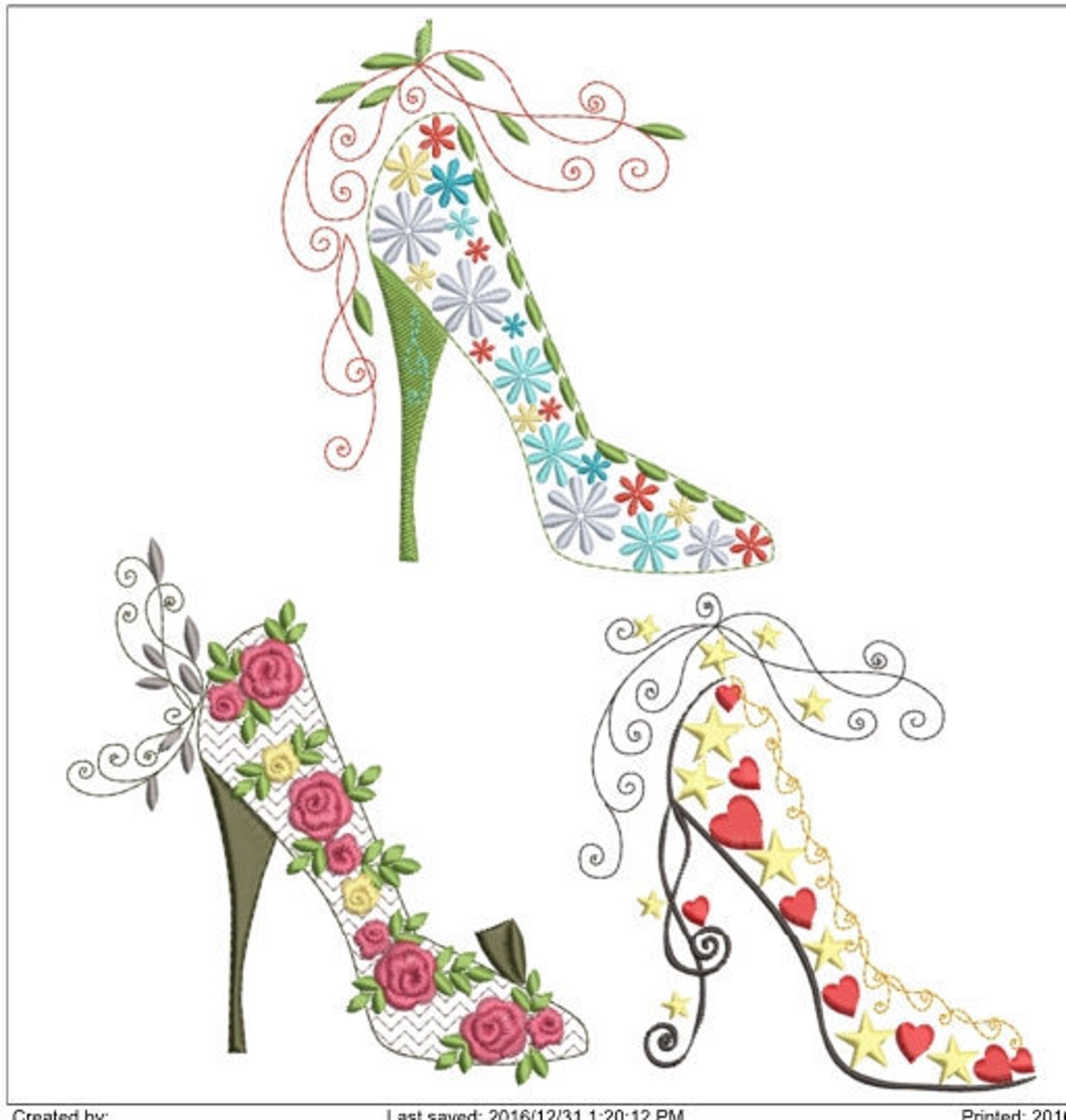 Women's Embroidery Boots | Heels