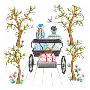 Anne of green gables machine embroidery download 3 different sizes ( 5x5  6x6  7x7") d15