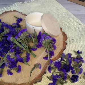 Confettis de fleurs bleues séchées, confettis bleu foncé, confettis biodégradables, confettis de fleurs véritables, pétales de fleurs naturelles, fournitures d’artisanat d’art