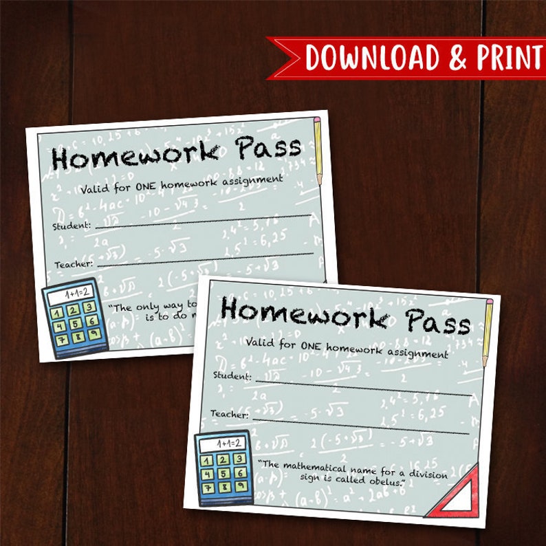 PRINTABLE University Math Trainer No Research Pes photo regarding Homework Passes Printable identify PRINTABLE Higher education Math Trainer No Research Pes