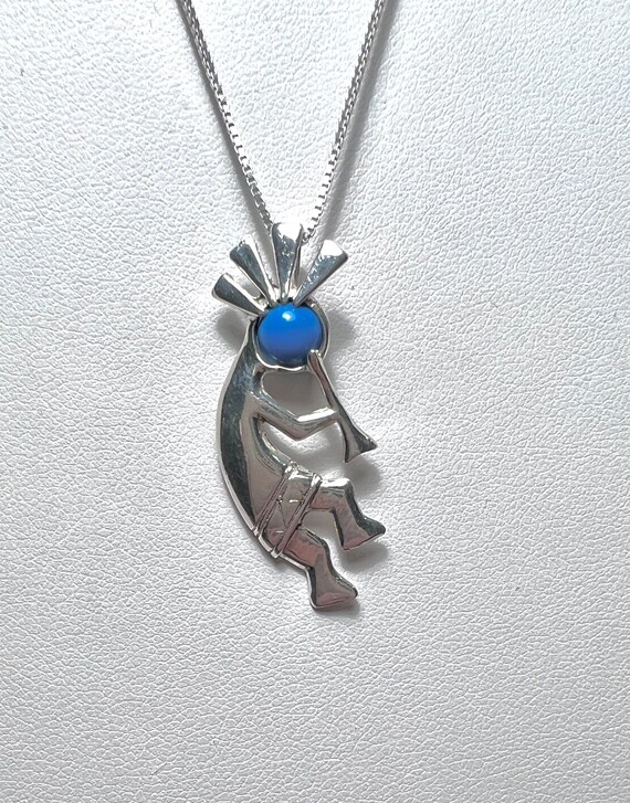 thumbnail image 2 of Beach Life Treasures Kokopelli 925 Sterling Silver Ring – Spiritual Symbolism Band (Sizes 5-12) 2 of 4