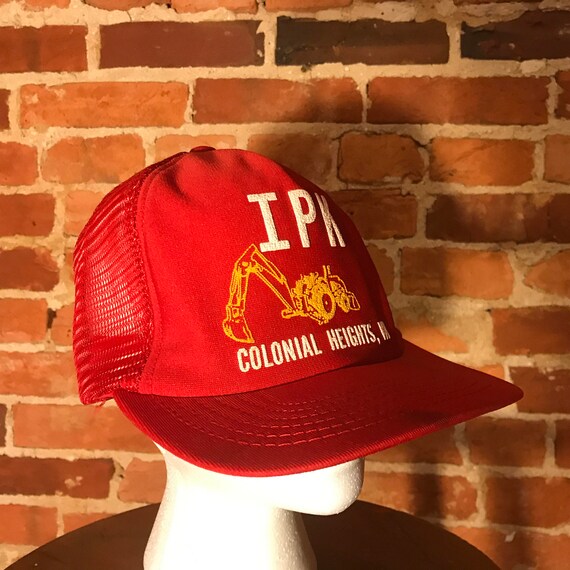 Construction Hat // Tractor Trucker Hat - image 2