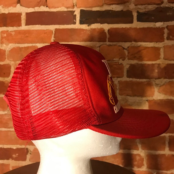 Construction Hat // Tractor Trucker Hat - image 3