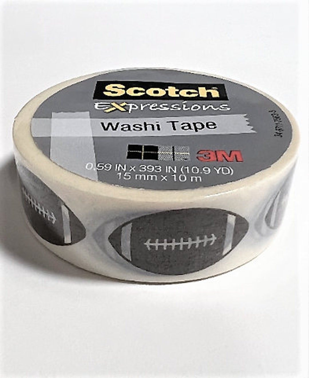 Scotch Expressions 3M Washi Tape 15mm 0.59 Wide 