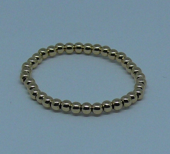 2mm 14k Gold Filled Beaded Ring