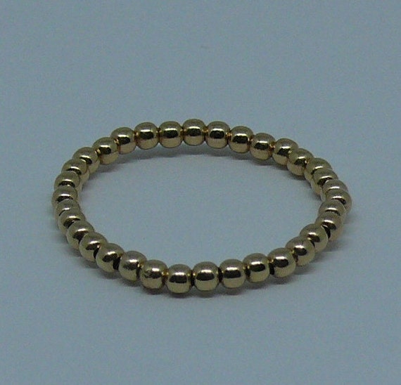 2mm 14k Gold Filled Beaded Ring