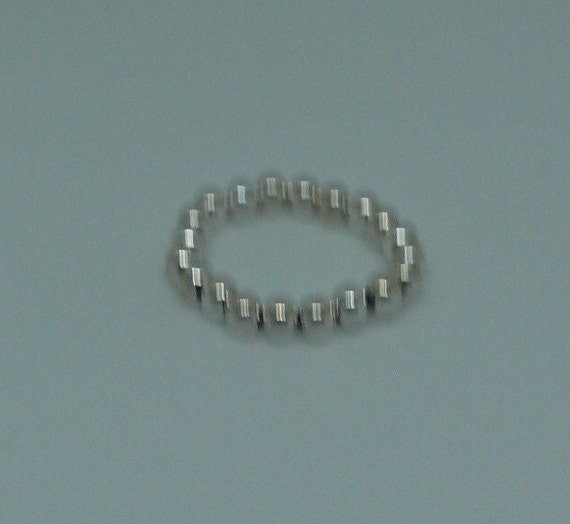 3mm Sterling Silver Beaded Ring