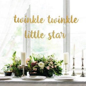 Twinkle twinkle banner twinkle twinkle baby shower baby shower decor baby shower decoration twinkle twinkle little star baby shower banner