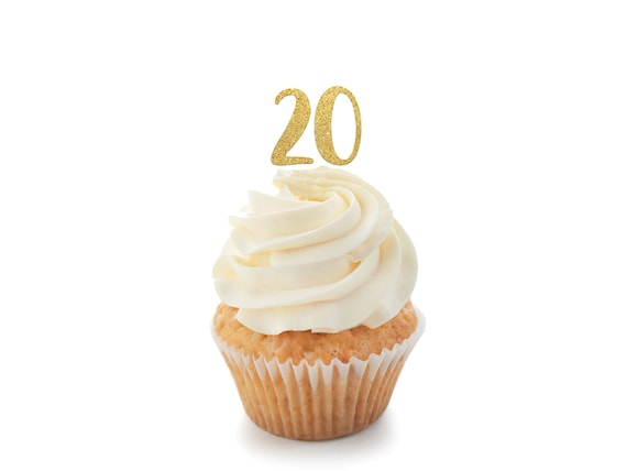 Cupcake Ideas For 20th Birthday