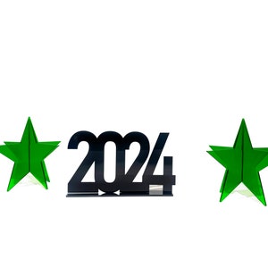 Centres de table pour l'obtention du diplôme 2024, 2024 et centres de table étoiles pour l'obtention du diplôme 2024, décoration de table pour l'obtention du diplôme 2024 image 8