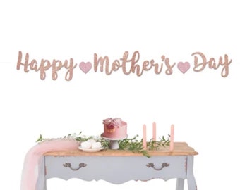 Happy mother's day banner, happy mothers day, mother's day decorations, happy mother's day decorations, first mothers day gift ideas