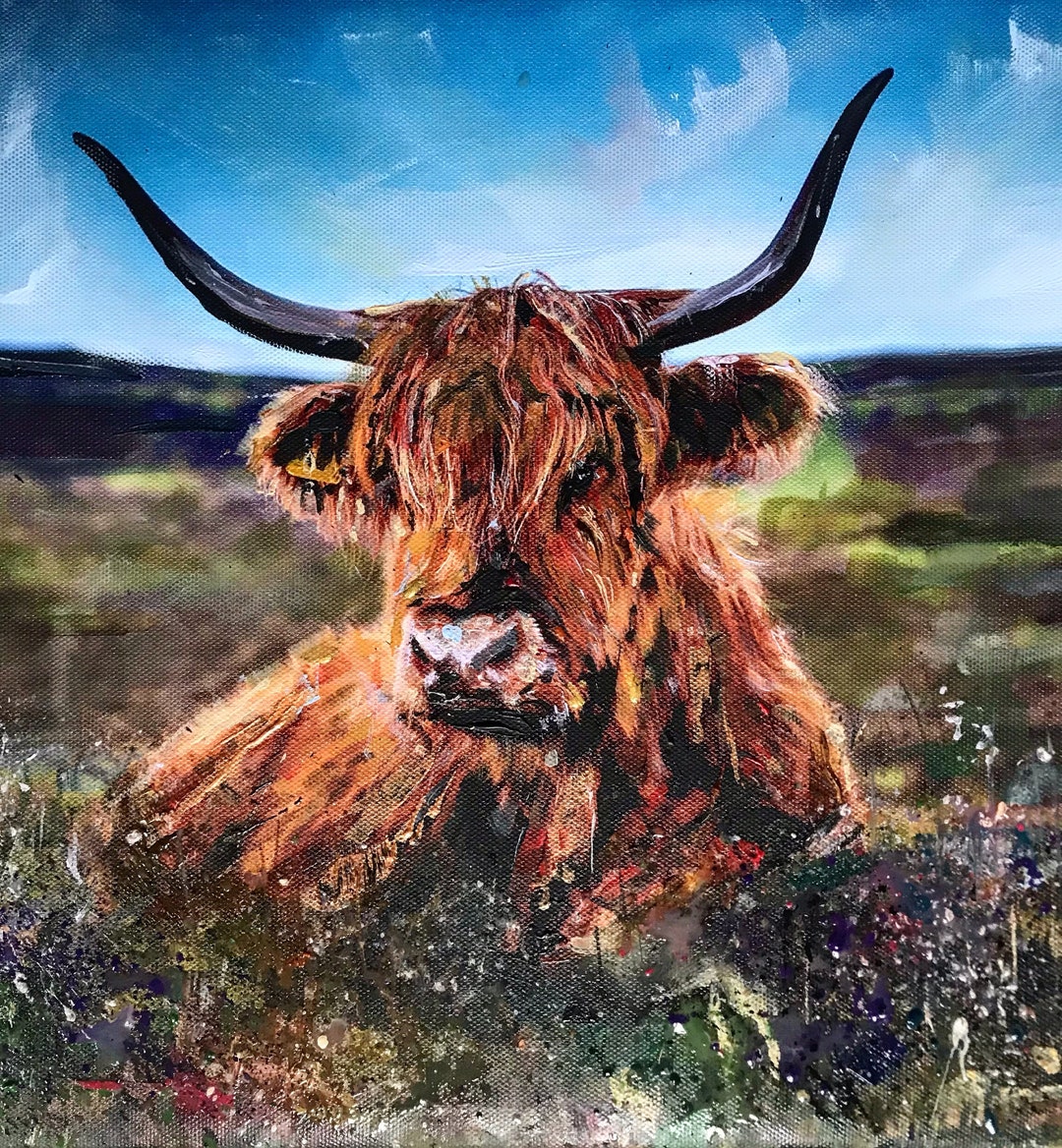Tableau Highland Cow
