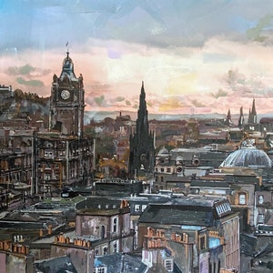 Vue de Calton Hill, Édimbourg