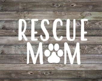 Fur Mama Decal | Dog Mom | Car Decal | Vinyl Decal | Laptop Decal | Window Sticker | Dog Mom Gift | Rescue Mom | Dog Mom AF