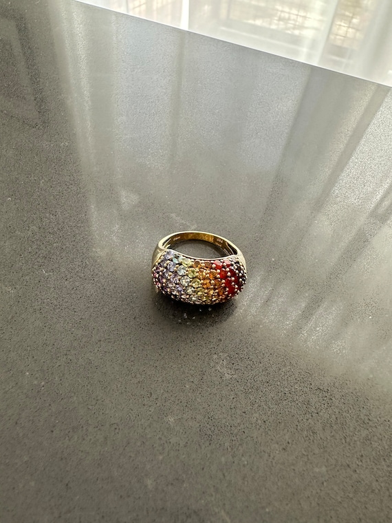 Chuck Clemency Fine Gilt Graduating Multi Color R… - image 5